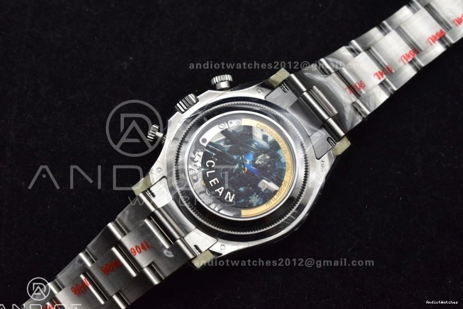 126506 Best SS 904L Clone SS Ice Bracelet Comfortable 785 on Clean 1:1 Super Blue Markers 904L Sticks Edition Daytona Asian Dial 0924